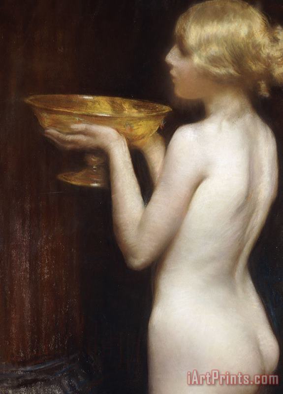 The Loving Cup painting - Janet Agnes Cumbrae-Stewart The Loving Cup Art Print