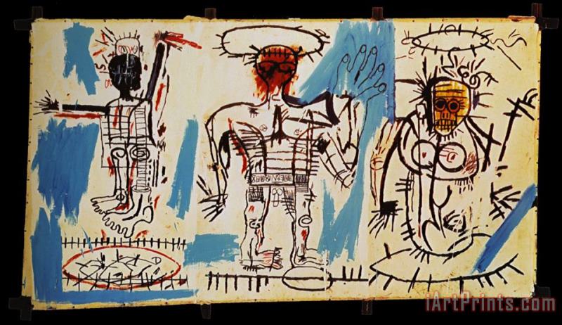 Jean-michel Basquiat Baby Boom Art Painting