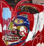 Jean-michel Basquiat - In This Case, 1983 painting