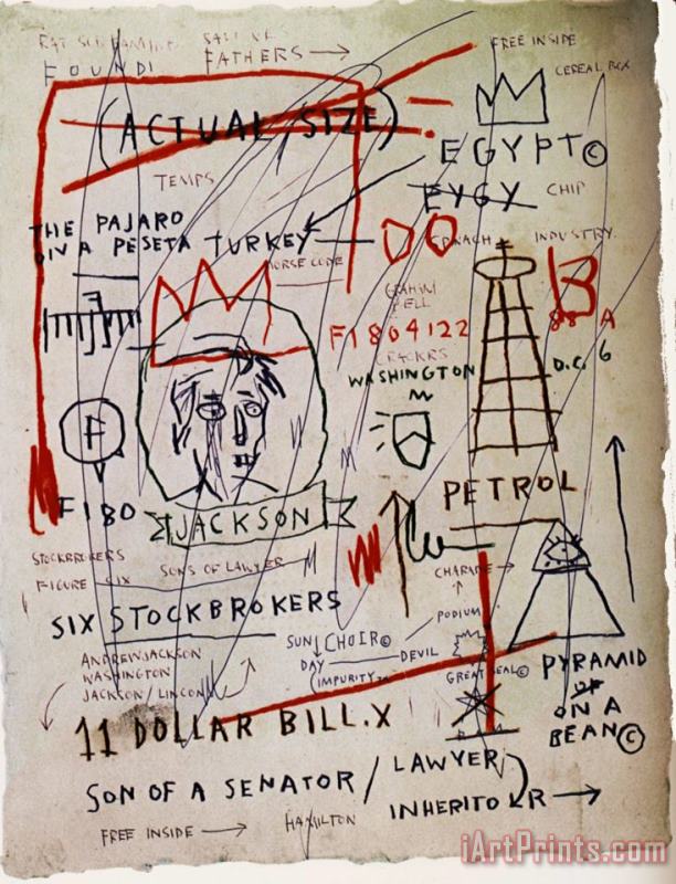 Jean-michel Basquiat Jackson Art Painting