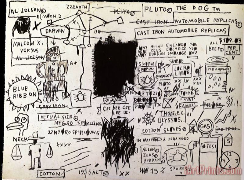 Jean-michel Basquiat Replicas Art Painting