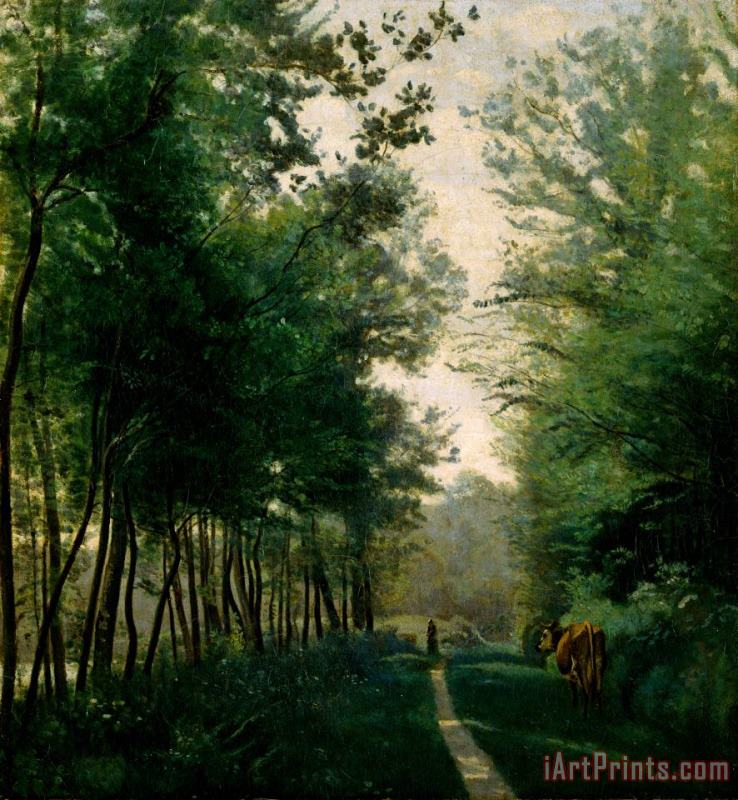 Jean Baptiste Camille Corot Ville D'avray Art Print