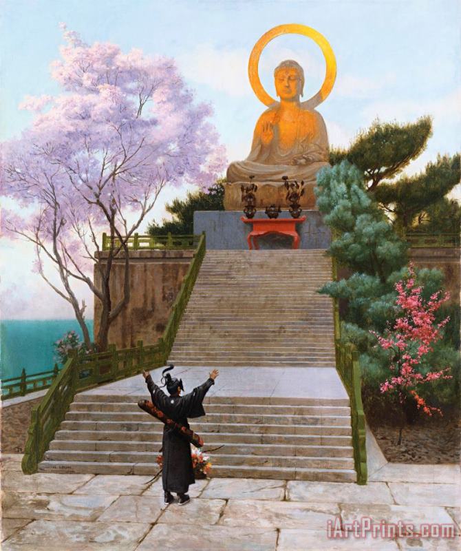 Jean Leon Gerome Japanese Imploring A Divinity Art Painting