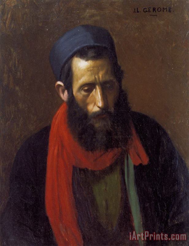 Jean Leon Gerome Portrait D'un Juif Art Painting