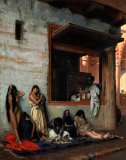 Jean Leon Gerome - The Slave Market painting