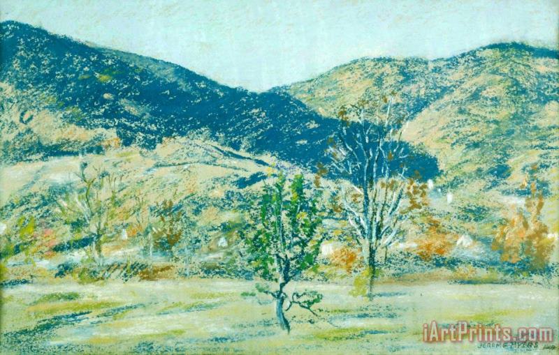 Landscape painting - Jerome Myers Landscape Art Print