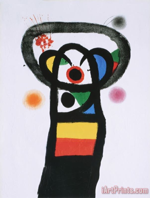 Joan Miro L Atelier De Gravure Art Print