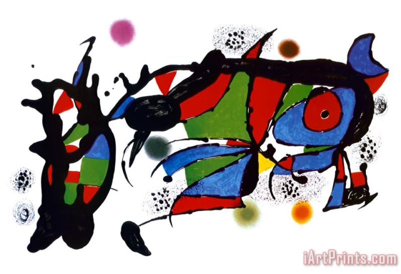 Obra De Joan Miro painting - Joan Miro Obra De Joan Miro Art Print