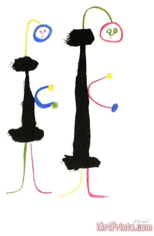 Parler Seu painting - Joan Miro Parler Seu Art Print