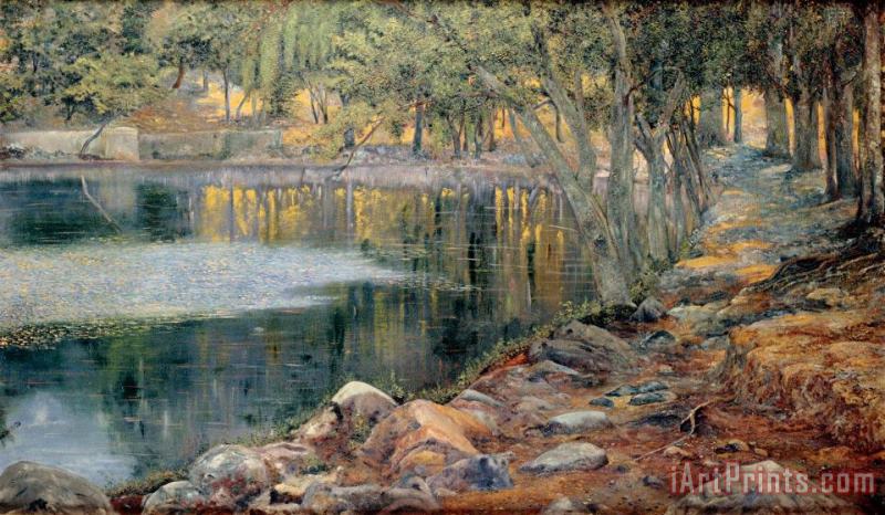 Joaquin Clausell Burgeoning Springs in Autumn Art Print