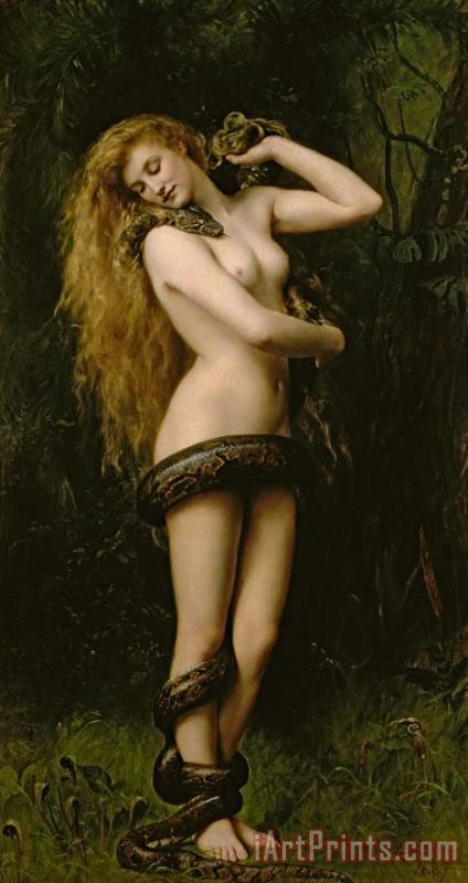 John Collier Lilith Art Painting