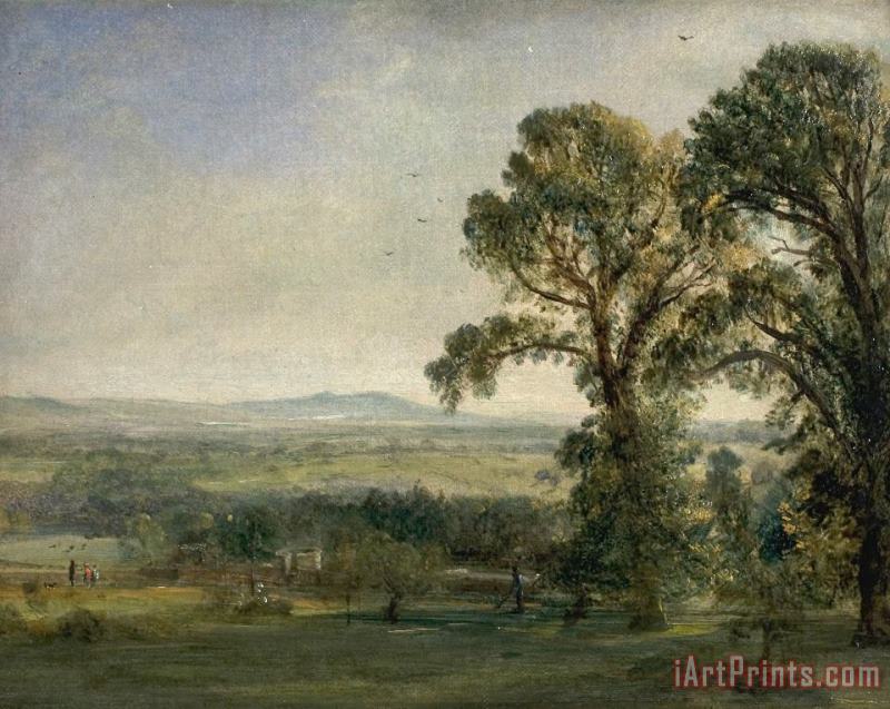 John Constable Bardon Hill, Coleorton Hall Art Print