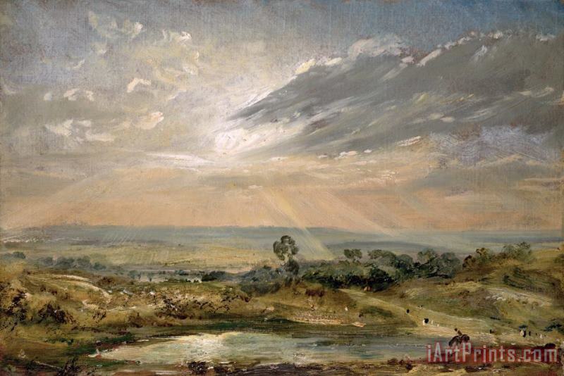 John Constable Branch Hill Pond Hampstead Art Painting
