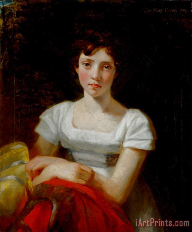 Mary Freer painting - John Constable Mary Freer Art Print