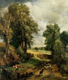 John Constable - The Cornfield painting