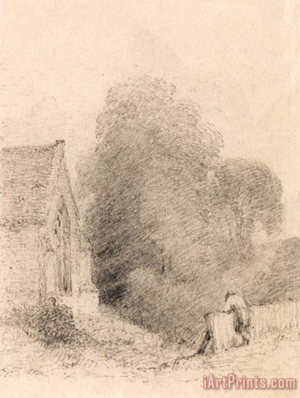 John Constable Wormingford Church Art Painting