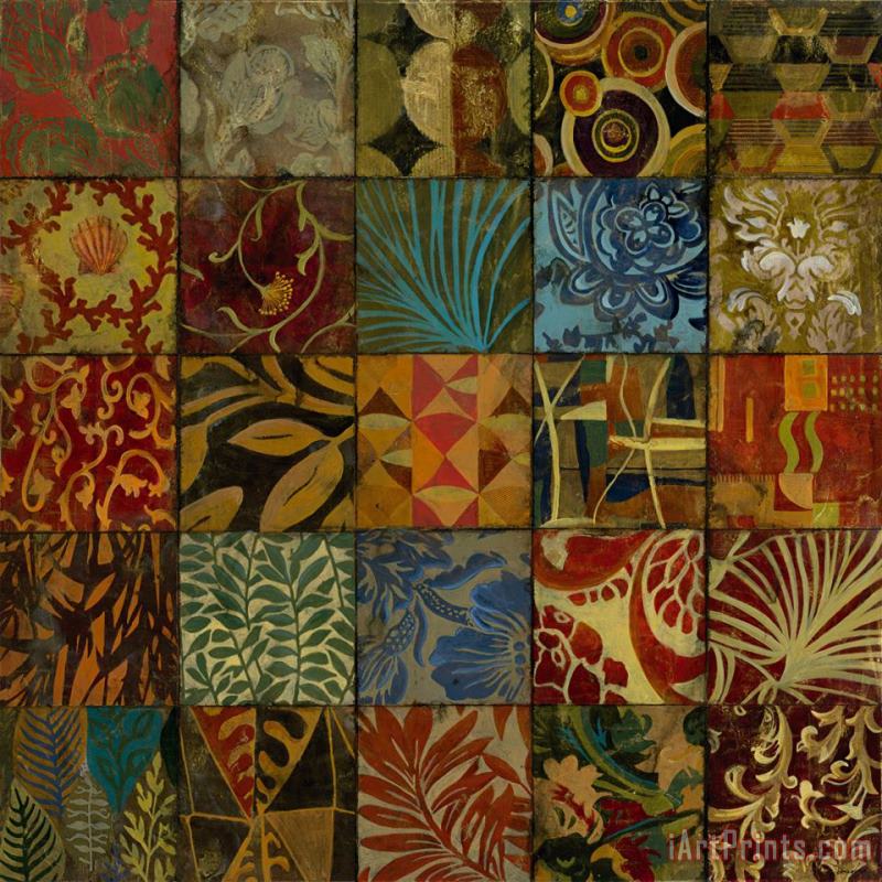 John Douglas Mosaic I Art Print