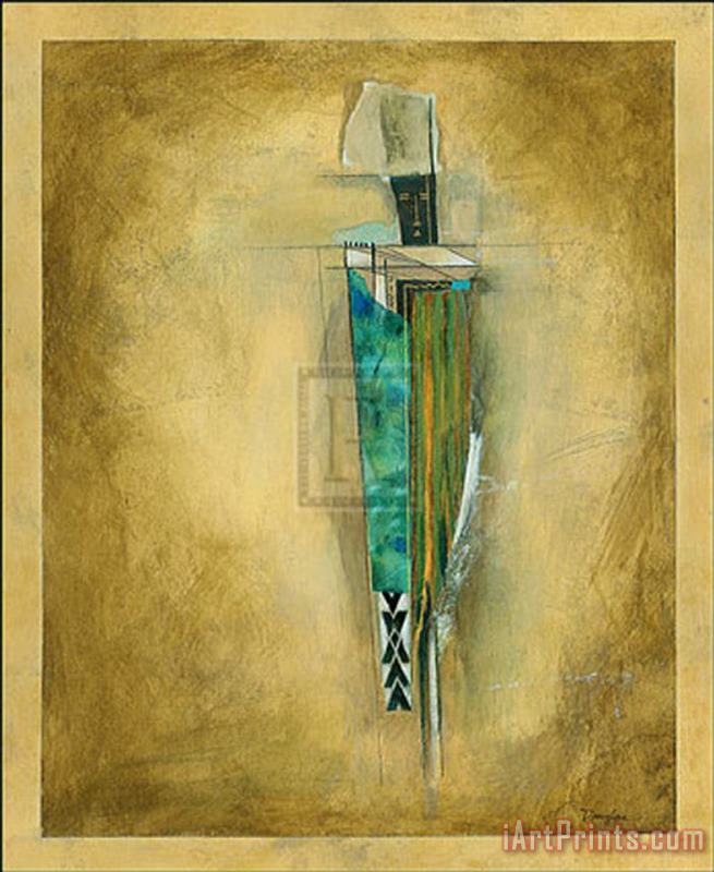 Shamon of The Rain painting - John Douglas Shamon of The Rain Art Print