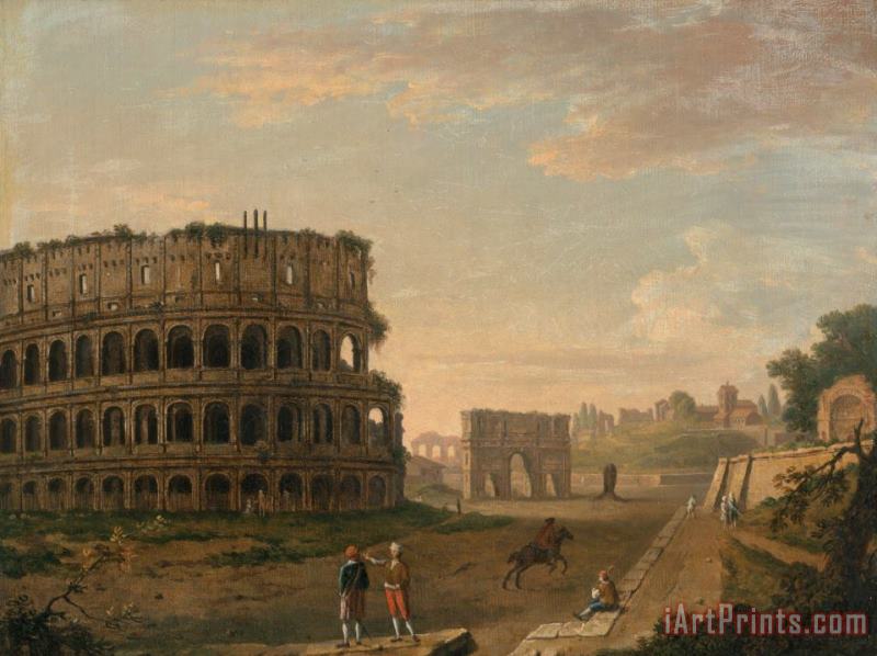 John Inigo Richards The Colosseum Art Painting