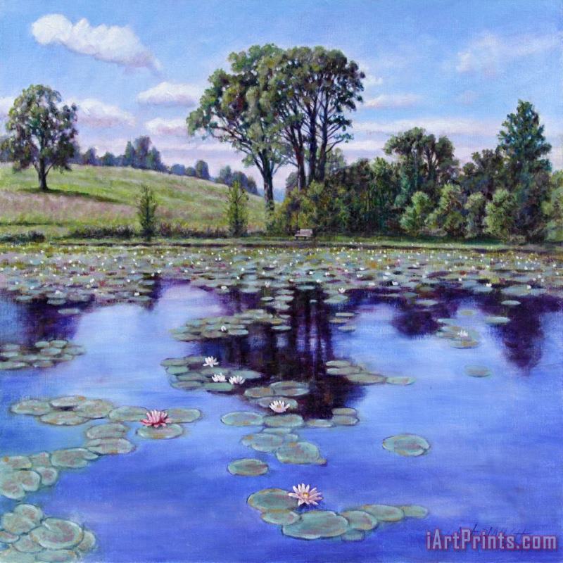 John Lautermilch Wet Land - Shaw Nature Reserve Art Painting