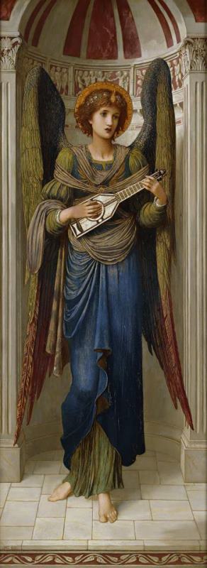 John Melhuish Strudwick Angels Art Painting