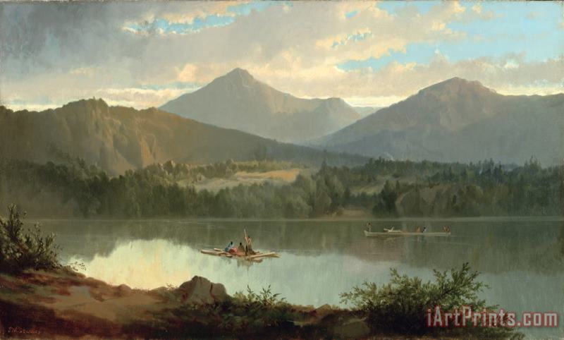 John Mix Stanley Western Landscape Art Painting