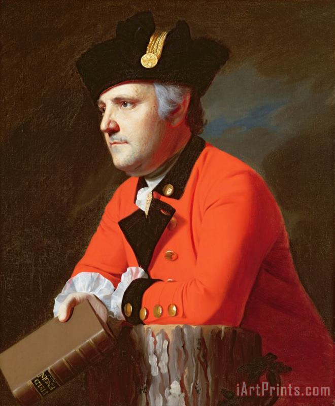  Colonel John Montresor painting - John Singleton Copley  Colonel John Montresor Art Print