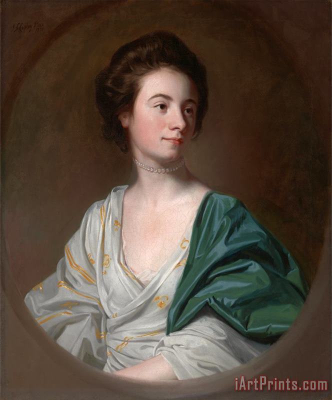 John Singleton Copley Mrs. Robert Hyde Art Painting