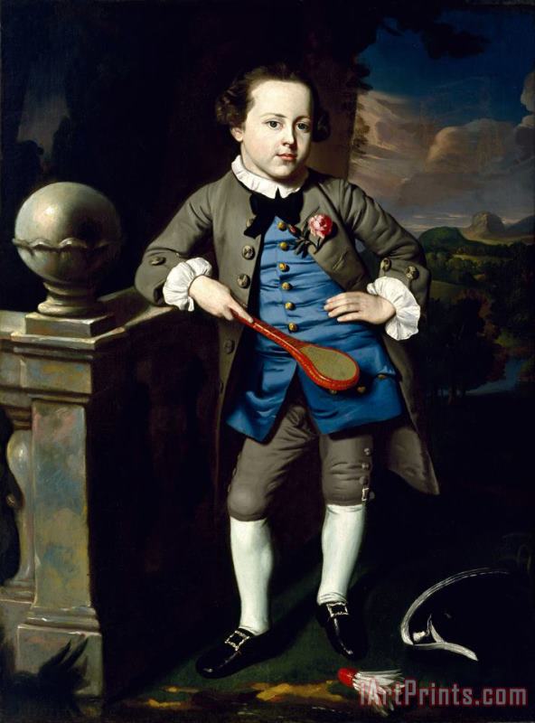 Portrait of a Boy painting - John Singleton Copley Portrait of a Boy Art Print