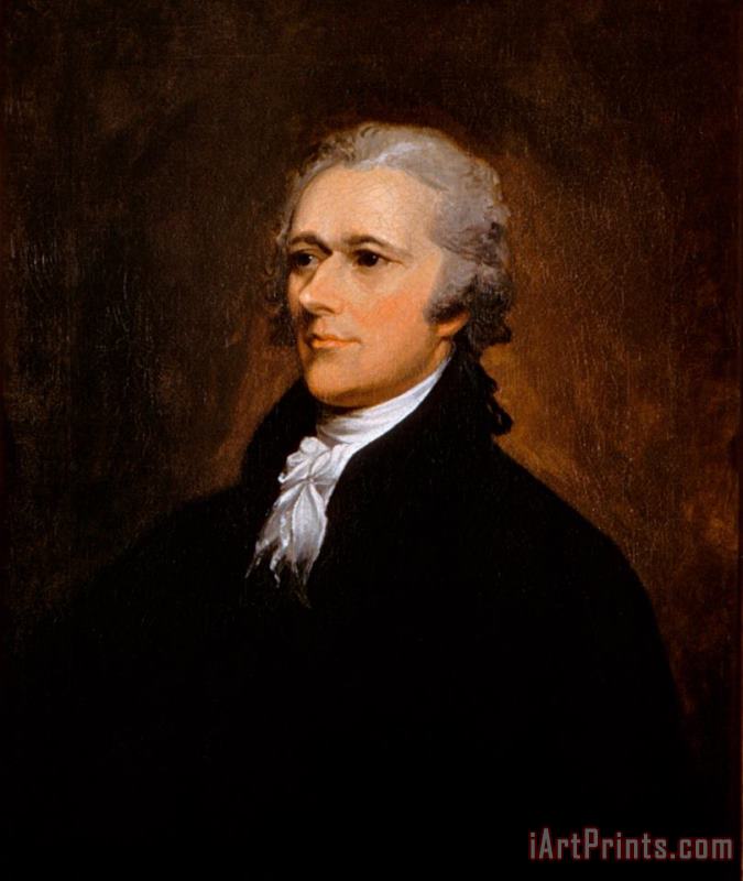 John Trumbull Alexander Hamilton Art Painting