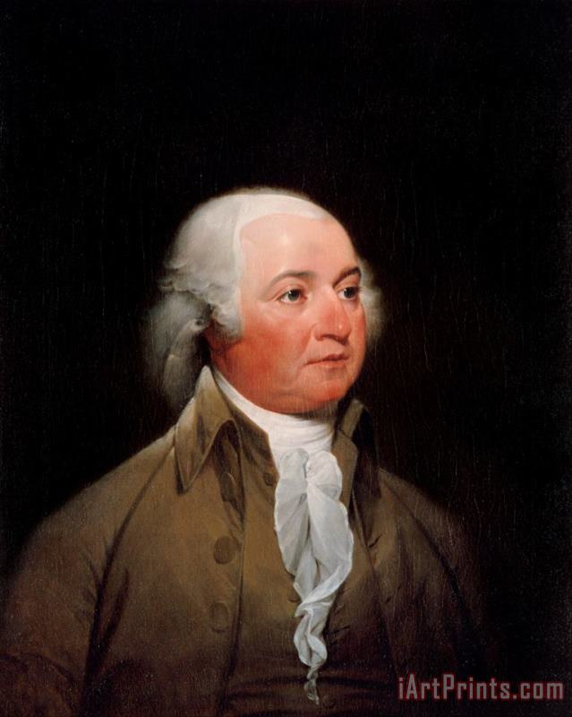 John Adams painting - John Trumbull John Adams Art Print