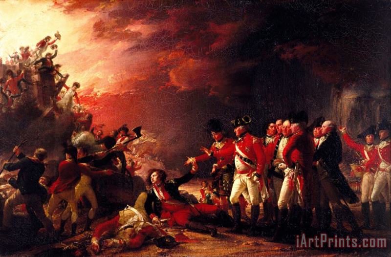 John Trumbull The Sortie Made by The Garrison of Gilbraltar Art Painting