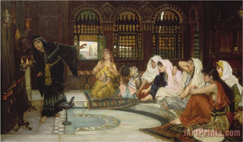 John William Waterhouse Consulting The Oracle Art Print