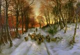 Joseph Farquharson - Glowed with Tints of Evening Hours painting