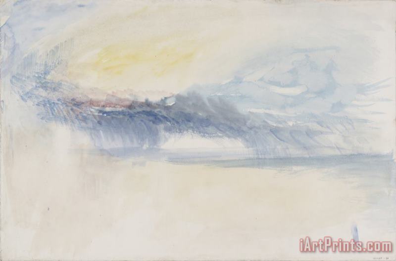 Joseph Mallord William Turner Rain Clouds Art Painting