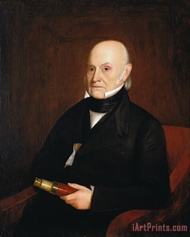 Jr. William Hudson John Quincy Adams Art Print