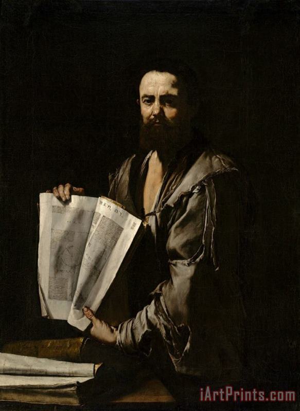 Jusepe de Ribera Euclid Art Print