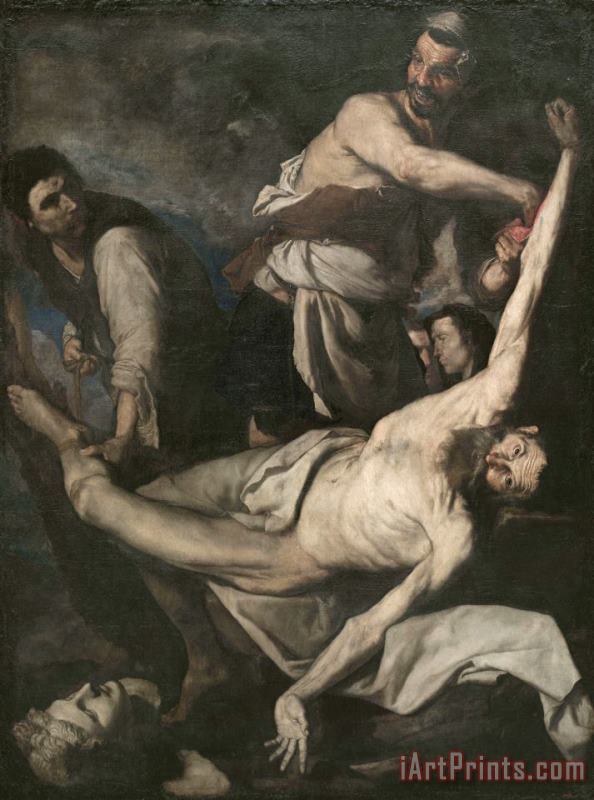 Martiri De Sant Bartomeu painting - Jusepe de Ribera Martiri De Sant Bartomeu Art Print