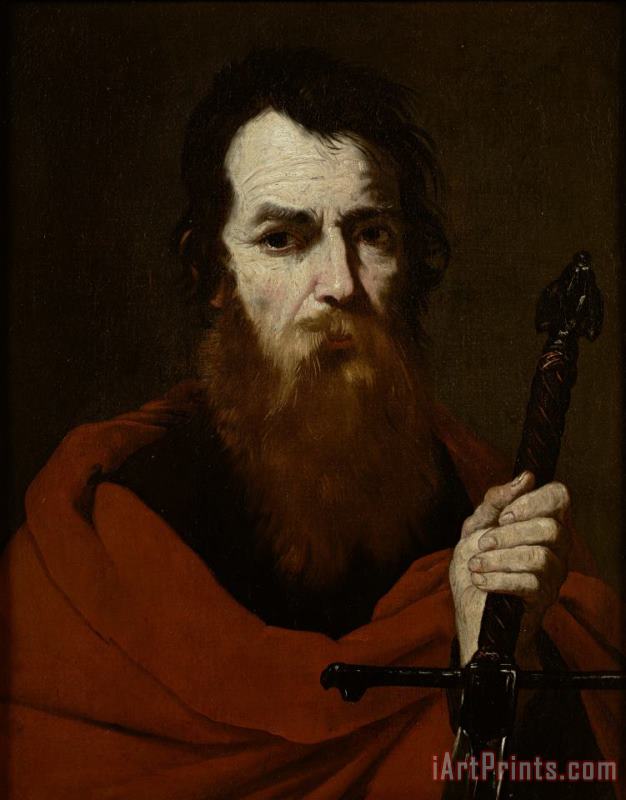 Jusepe de Ribera Saint Paul Art Painting