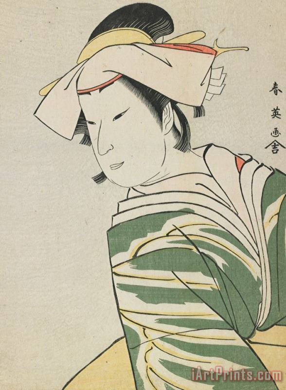Katsukawa Shunei Nakamura Noshio II As Tonase Art Print