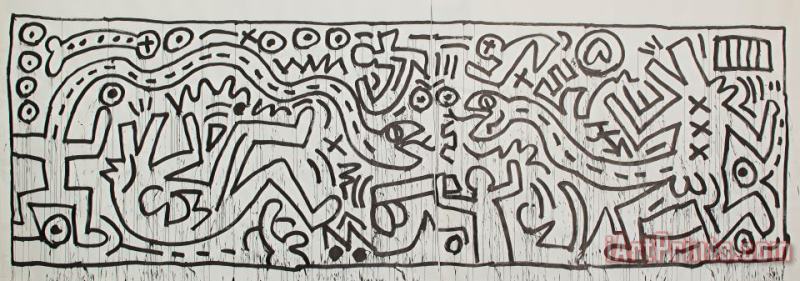 Keith Haring Pop Shop 6 Art Painting