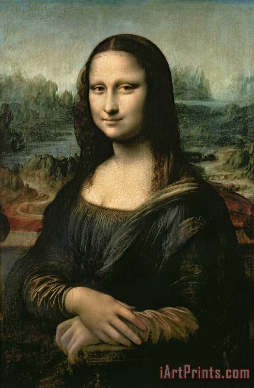 Leonardo da Vinci Mona Lisa Art Painting