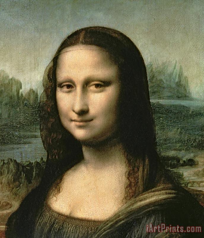 Leonardo da Vinci Mona Lisa Art Print