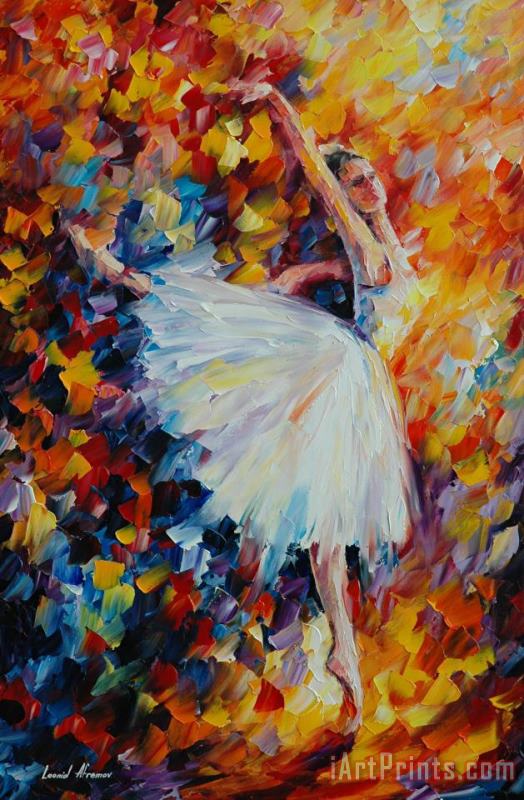 Leonid Afremov Ballet Magic Art Painting