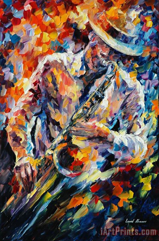 In The Mood painting - Leonid Afremov In The Mood Art Print