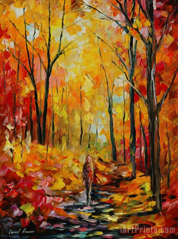 Seclusion painting - Leonid Afremov Seclusion Art Print
