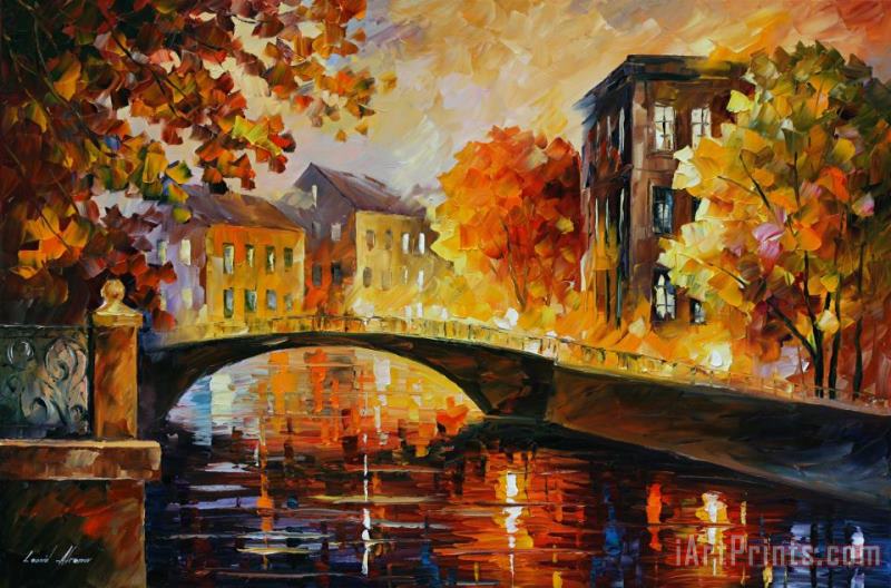 Leonid Afremov The River Of Memories Art Painting