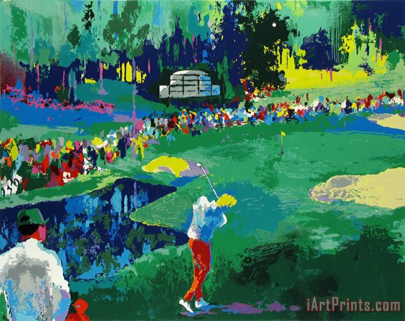 Leroy Neiman Big Time Golf Suite Art Painting