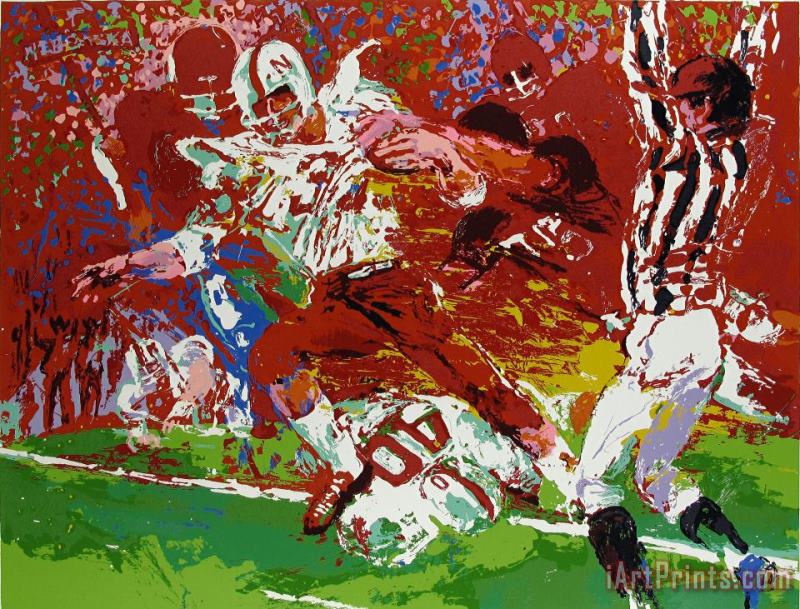 Game of The Century painting - Leroy Neiman Game of The Century Art Print