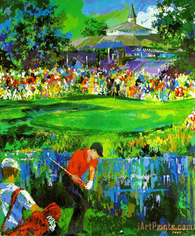 Leroy Neiman Pga Championship 2000, Valhalla Golf Club, (deluxe) Art Print
